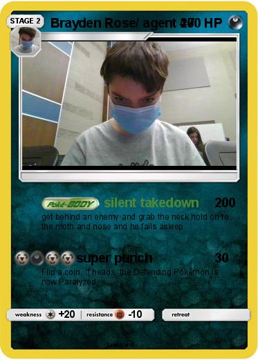 Pokemon Brayden Rose/ agent 47