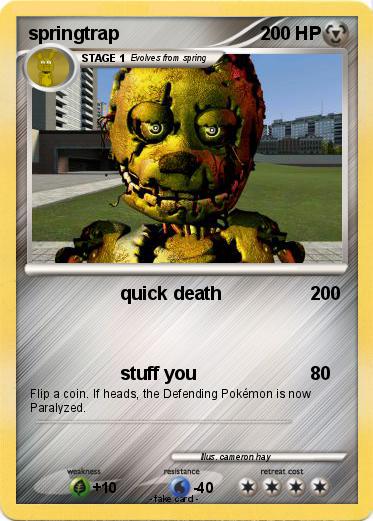 Pokemon springtrap