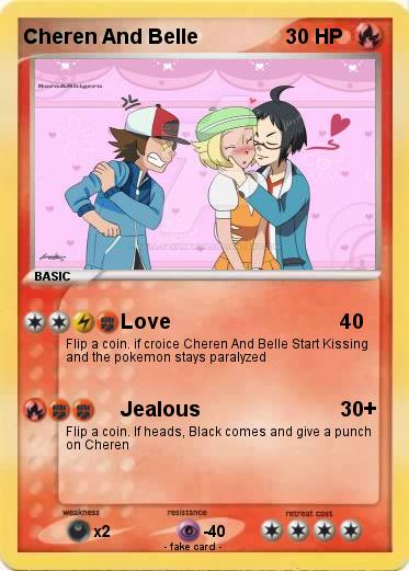 Pokemon Cheren And Belle