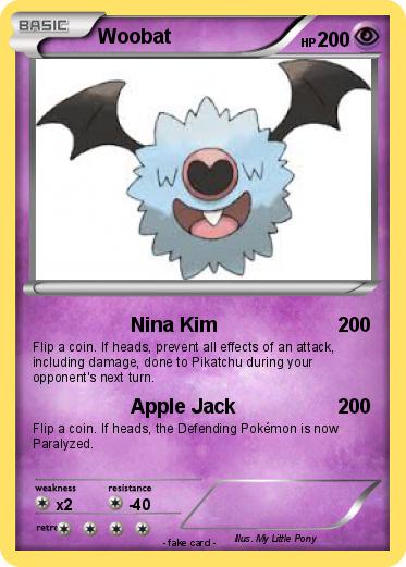 Pokemon Woobat