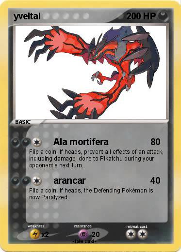 Pokemon yveltal