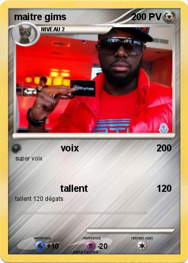 Pokemon maitre gims