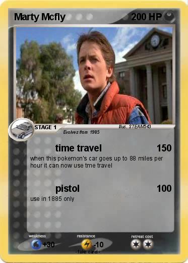 Pokemon Marty Mcfly