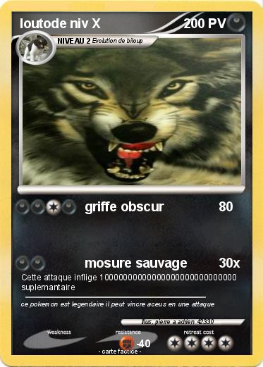 Pokemon loutode niv X