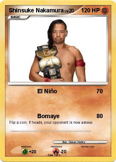 Pokemon Shinsuke Nakamura