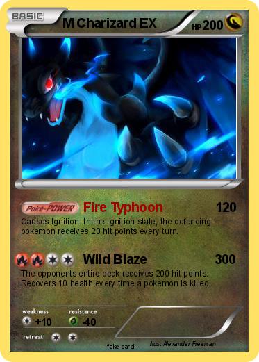 Pokemon M Charizard EX