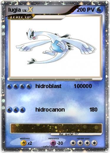 Pokemon lugia