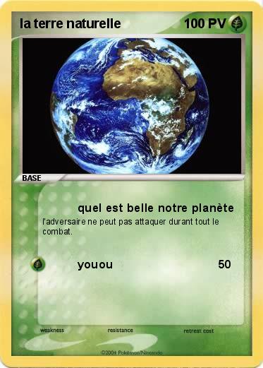 Pokemon la terre naturelle