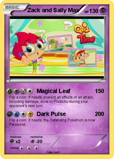 Pokemon Zack and Sally Max