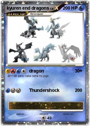 Pokemon kyuren end dragons