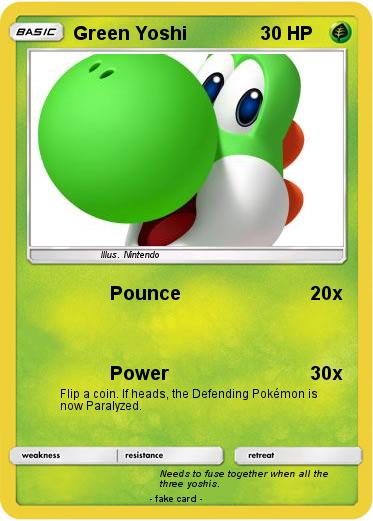 Pokemon Green Yoshi