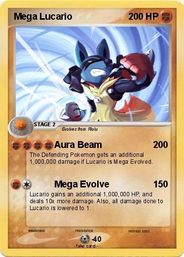 Pokemon Mega Lucario