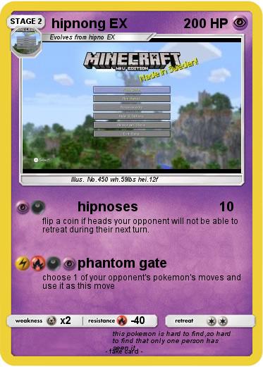 Pokemon hipnong EX