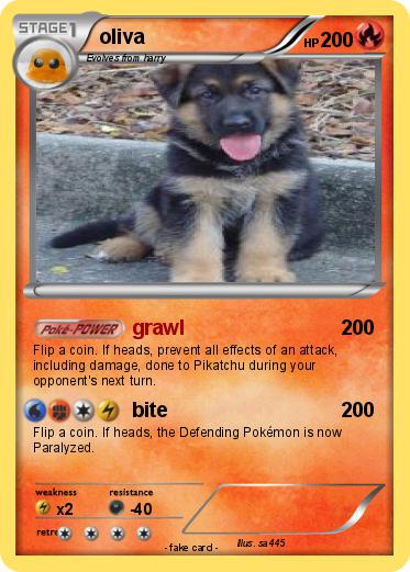 Pokemon oliva