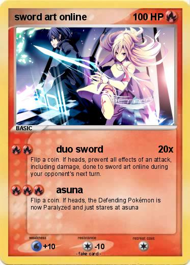 Pokemon sword art online