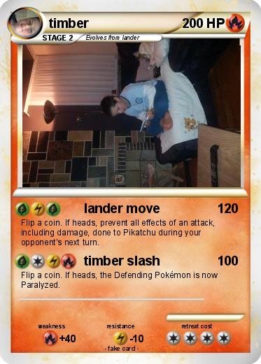 Pokemon timber