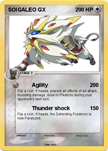 Pokemon SOlGALEO GX