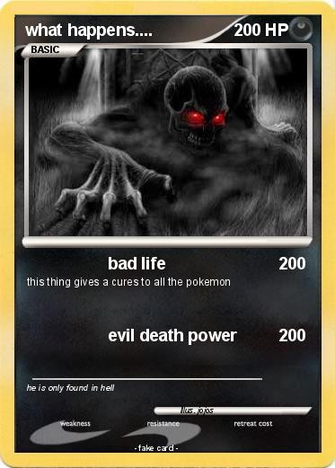 Pokemon what happens....