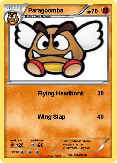 Pokemon Paragoomba
