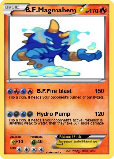 Pokemon B.F.Magmahem