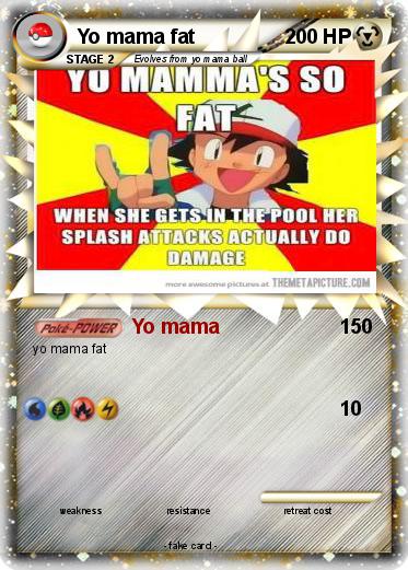 Pokemon Yo mama fat