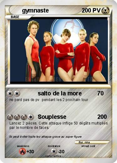 Pokemon gymnaste