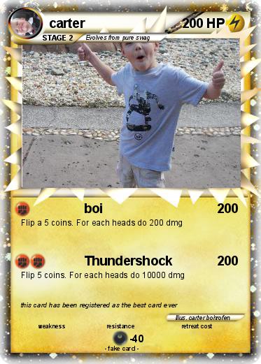 Pokemon carter