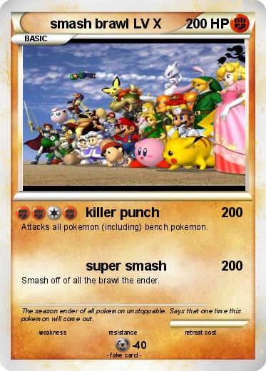 Pokemon smash brawl LV X