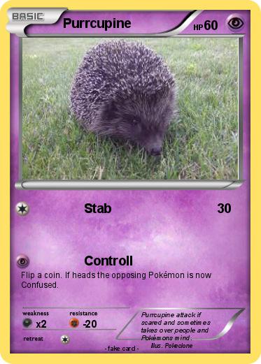 Pokemon Purrcupine