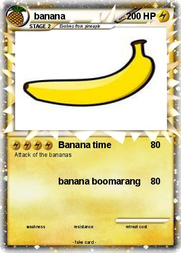 Pokemon banana