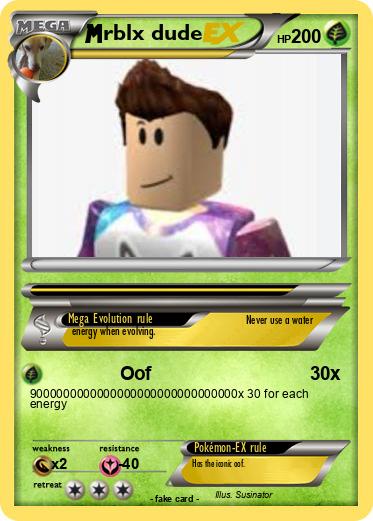 Pokemon rblx dude