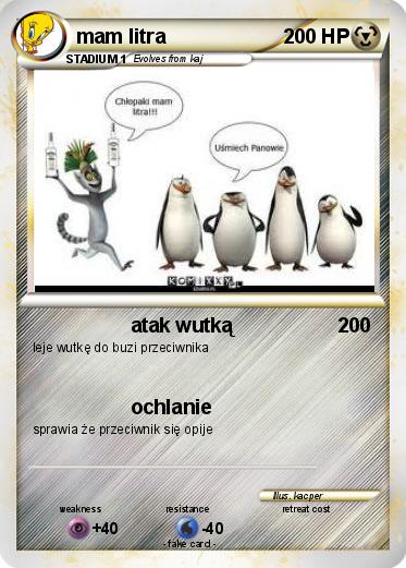 Pokemon mam litra