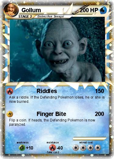 Pokemon Gollum