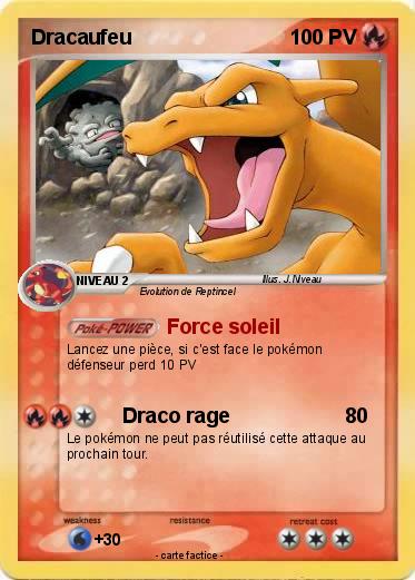Pokemon Dracaufeu