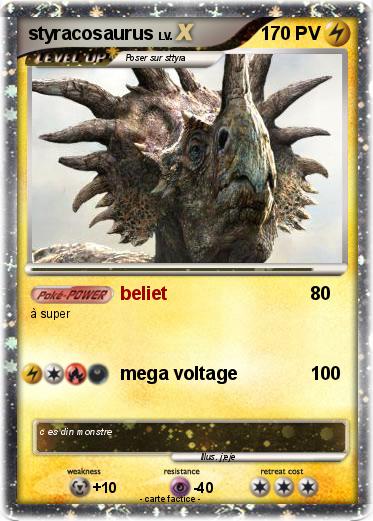 Pokemon styracosaurus