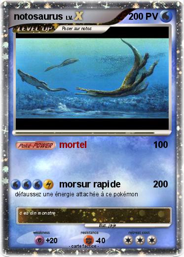 Pokemon notosaurus