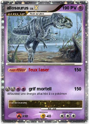 Pokemon allosaurus