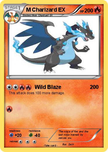 Pokemon M Charizard EX