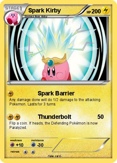 Pokemon Spark Kirby