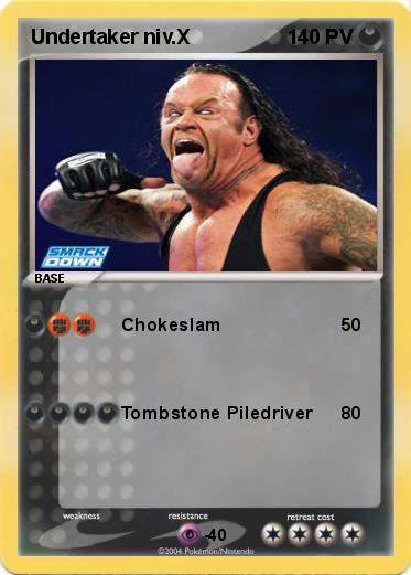 Pokemon Undertaker niv.X