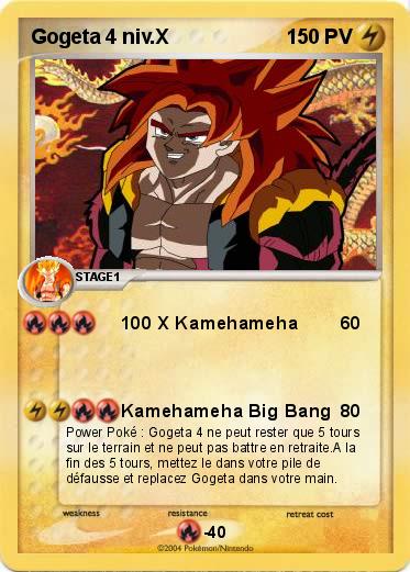 Pokemon Gogeta 4 niv.X