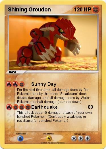 Pokemon Shining Groudon