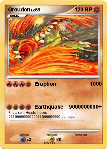 Pokemon Groudon