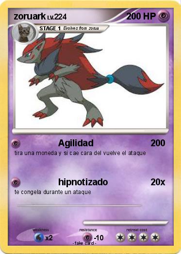 Pokemon zoruark