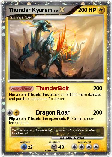 Pokemon Thunder Kyurem
