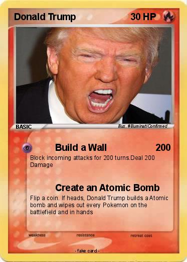 Pokemon Donald Trump