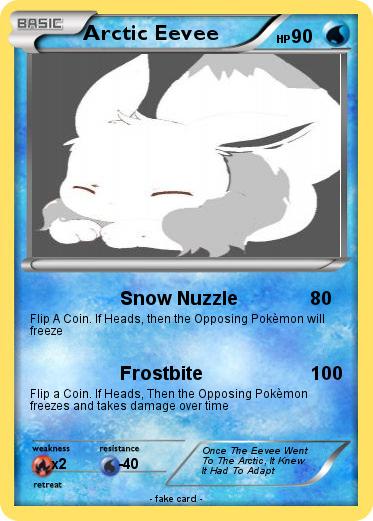 Pokemon Arctic Eevee
