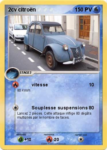 Pokemon 2cv citroën