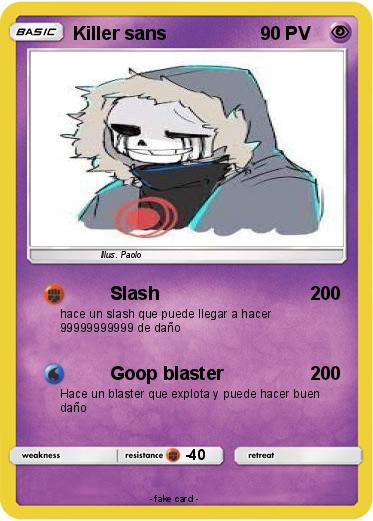 Pokemon Killer sans