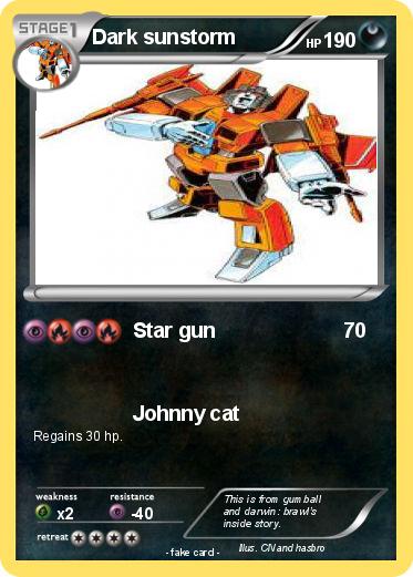 Pokemon Dark sunstorm